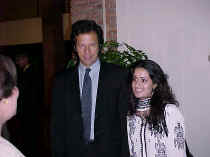 Sahar and Imran Khan