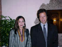 Ashi and Imran Khan