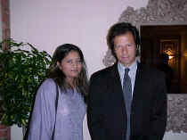 Farhana and Imran Khan